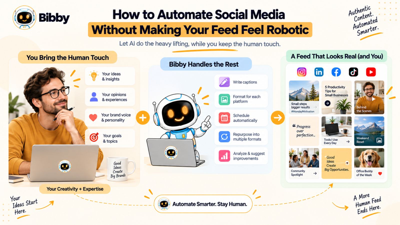 How to Automate Social Media Without Making Your Feed Feel Robotic
