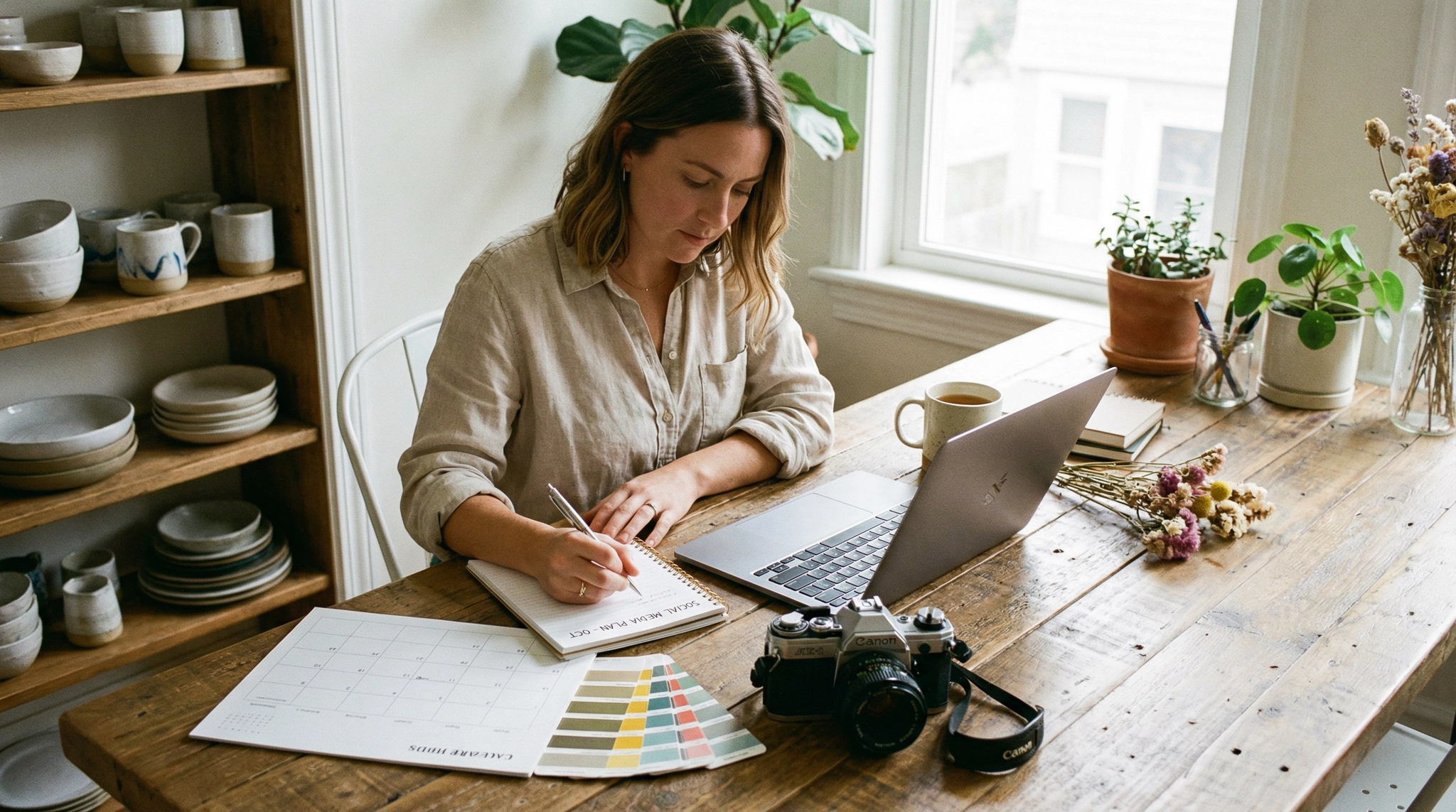 How to Create a Month of Social Media Content in One Afternoon